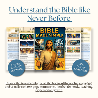 The Entire Bible Made Simple - Softcover Book – Amen Core