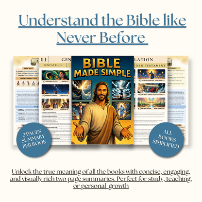 The Entire Bible Made Simple - Softcover Book