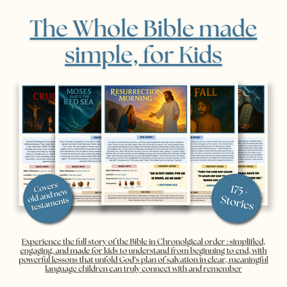 Bible Made Simple For Kids - Softcover Book