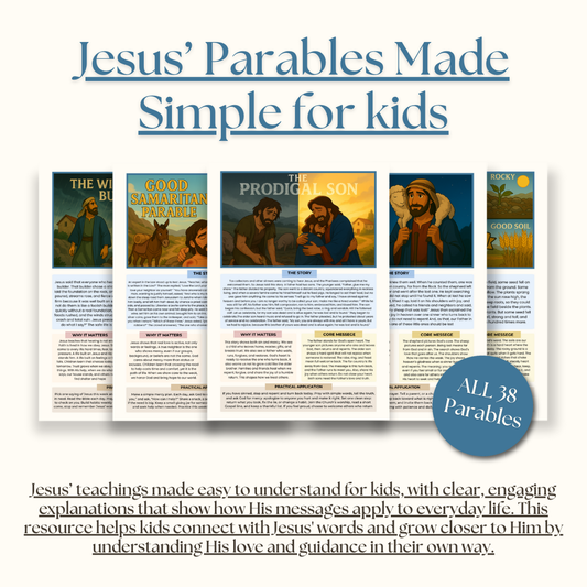 parables made simple for kids