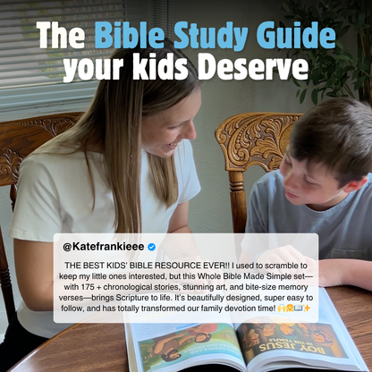 Bible Made Simple For Kids - Softcover Book