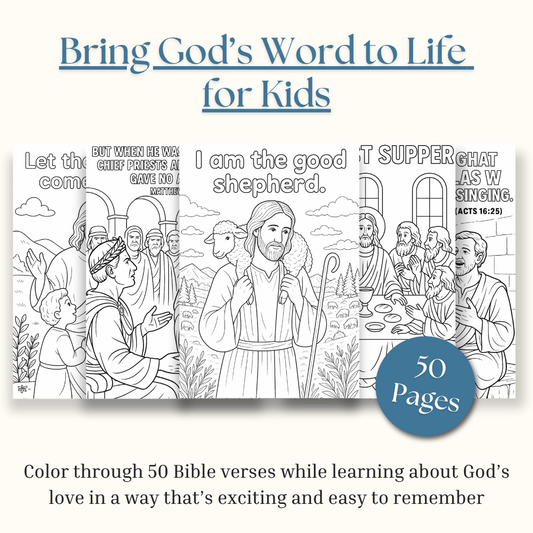 Biblical coloring book